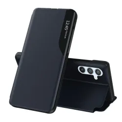 Custodia per Samsung Galaxy A54 A546, Techsuit, eFold, Blu Scuro