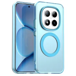 Custodia MagSafe per Xiaomi Poco M8 Pro / Redmi Note 15 Pro+ 5G, Techsuit, CandyCase, Blu