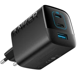 Caricabatterie Rete Anker 336, 67W, 3.25A, 1 x USB-A - 2 x USB-C, Nero A2674G11