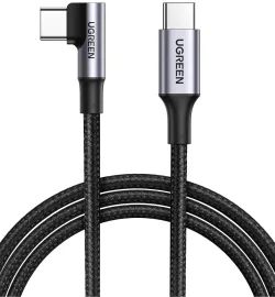 Cavo Dati e Ricarica USB-C - USB-C UGREEN US334 Angolato, 100W, 1m, Nero