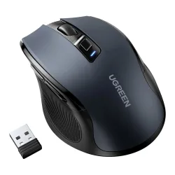 Mouse Wireless UGREEN MU006, 4000DPI, Nero