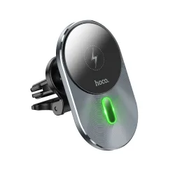 Caricabatterie Auto Wireless HOCO CA91, 15W, 1.67A, Nero