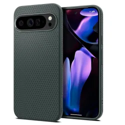 Custodia per Google Pixel 9 Pro XL, Spigen, Liquid Air, Verde ACS07717