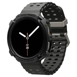 Custodia Spigen Rugged Armor per Samsung Galaxy Watch9 / Watch8 40mm, Nera ACS10004