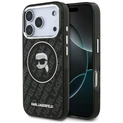 Custodia MagSafe per Apple iPhone 17 Pro Max, Karl Lagerfeld, IML Karl`s Head, Nera