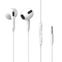 Handsfree 3.5mm Baseus Encok H17, Bianco NGCR020002