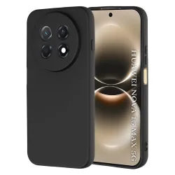 Custodia per Huawei nova 15 Max, Techsuit, SoftFlex, Nera