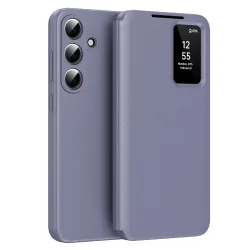 Custodia per Samsung Galaxy S26 S942, Techsuit, SmartView, Viola
