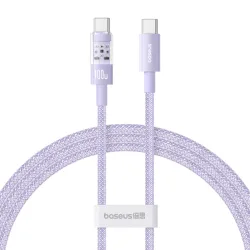 Cavo Dati e Ricarica USB-C - USB-C Baseus Gem, 100W, 1m, Viola P10373000511-00