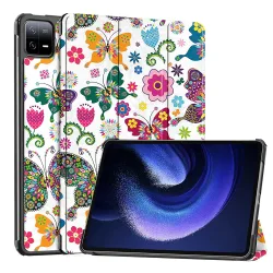 Custodia per Xiaomi Pad 6 / 6 Pro, Techsuit, FoldPro Butterfly, Multicolore