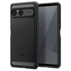 Custodia per Sony Xperia 10 VII, Spigen, Rugged Armor, Nera ACS09592