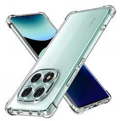 Custodia per Xiaomi Poco X7 / Note 14 Pro 5G, Techsuit, Shockproof Clear, Trasparente