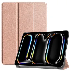 Custodia per Apple iPad Pro 13 (2024), Techsuit, FoldPro, Rosa