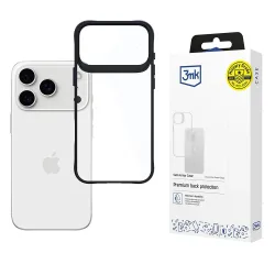 Custodia per Apple iPhone 17 Pro, 3MK, Satin Armor Case+, Nera
