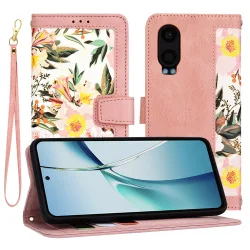 Custodia per OnePlus Nord CE4 Lite, Techsuit, FlipCraft, Rosa