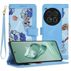 Custodia per OnePlus 12, Techsuit, FlipCraft, Blu