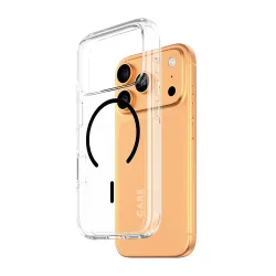 Custodia MagSafe per Apple iPhone 17 Pro, PanzerGlass, Care Urban Explorer, Trasparente Nera