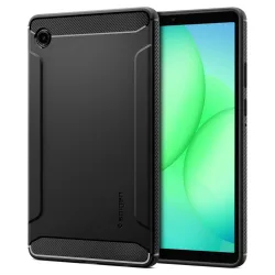 Custodia per Samsung Galaxy Tab A11, Spigen, Rugged Armor, Nero Opaco ACS10462