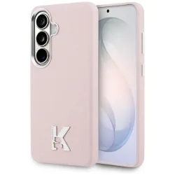 Custodia MagSafe per Samsung Galaxy S26 S942, Karl Lagerfeld, Karl Head Logo, Rosa