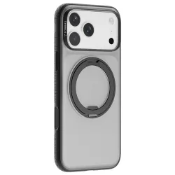 Custodia MagSafe per Apple iPhone 17 Pro Max, Torras, Ostand R Fitness, Nera