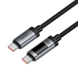 Cavo Dati e Ricarica USB-C - USB-C HOCO Display U148, 240W, 1.2m, Nero