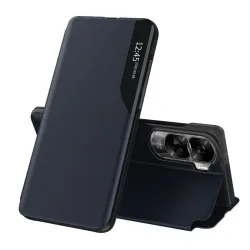 Custodia per Honor 90 Lite, Techsuit, eFold, Blu Scuro