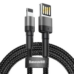 Cavo Dati e Ricarica USB-A - Lightning Baseus Cafule Special Edition, 18W, 2m, Grigio CALKLF-HG1