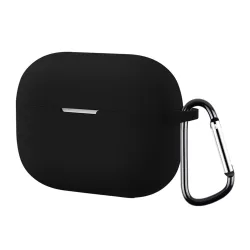 Custodia Techsuit Silicone per Huawei FreeBuds SE 4 ANC, Nera