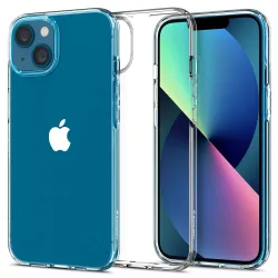 Custodia per Apple iPhone 13, Spigen, Liquid Crystal, Trasparente ACS03515