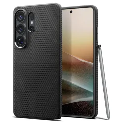 Custodia per Samsung Galaxy S26 Ultra S948, Spigen, Liquid Air, Nera Opaca ACS10670