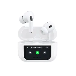 Auricolare Bluetooth Dudao U19 Display, TWS, Bianco