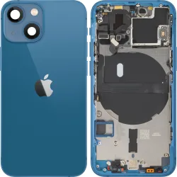 Copertura Batteria Apple iPhone 13 mini, Con Scocca Centrale, Blu, Swap Premium