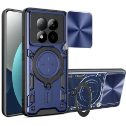 Custodia per Xiaomi Redmi Note 15 Pro 4G, Techsuit, CamGuard Pro, Blu