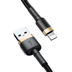 Cavo Dati e Ricarica USB-A - Lightning Baseus Cafule, 18W, 2m, Oro CALKLF-CV1