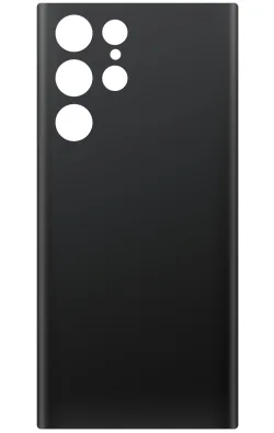 Copertura Batteria compatibile con Samsung Galaxy S22 Ultra 5G S908, Nero
