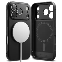 Custodia MagSafe per Apple iPhone 17 Pro Max, Ringke, Onyx, Nera
