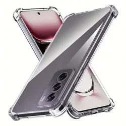 Custodia per Oppo Reno12 Pro, Techsuit, Shockproof Clear, Trasparente