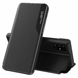 Custodia per Samsung Galaxy A71 A715, Techsuit, eFold, Nera