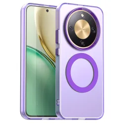 Custodia MagSafe per Honor Magic8 Lite, Techsuit, CandyCase, Viola
