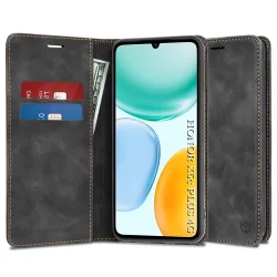 Custodia per Honor X5c Plus, Techsuit, Confy, Nera