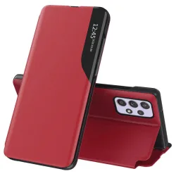 Custodia per Samsung Galaxy A13 A135, Techsuit, eFold, Rossa