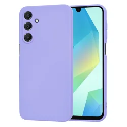 Custodia per Samsung Galaxy A16 5G A166 / A16 4G A165, Techsuit, SoftFlex, Viola Chiaro