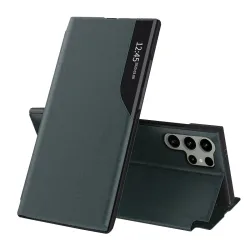 Custodia per Samsung Galaxy S24 Ultra S928, Techsuit, eFold, Verde
