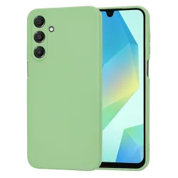 Custodia per Samsung Galaxy A16 5G A166 / A16 4G A165, Techsuit, SoftFlex, Verde Chiaro