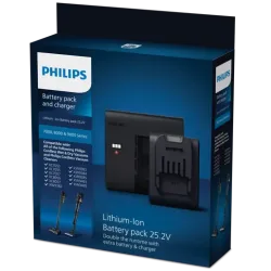 Philips Batteria e caricatore Batteria agli ioni di litio da 25,2V XV1797/01
