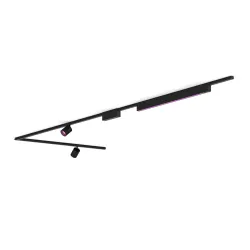 Philips Perifo Kit Base Per Soffitto A L (2 Faretti Spot, 1 Barra Luminosa)