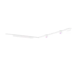 Philips Perifo Kit Base Per Soffitto A L (2 Lampade Spot, 1 Barra Luminosa)