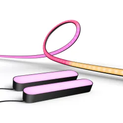 Philips Pacchetto: Hue Play Gradient Lightstrip Tv 75" + 2 Barre Hue Play Nere