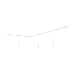 Philips Perifo Kit Base Per Soffitto A L (3 Lampade A Sospensione)