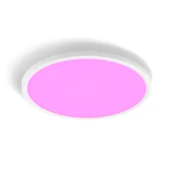 Philips Lampade Da Soffitto Plafoniera Sottile Devote Hue M - Bianco